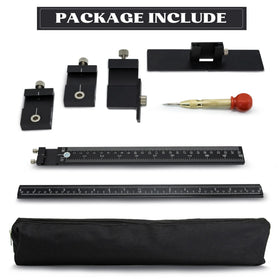 Haootadiy jig with detachable sliders enabling portable setup during projects