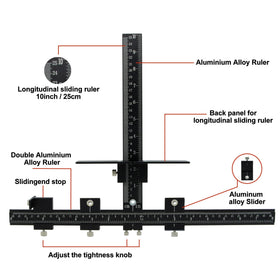 Haootadiy front-clamp handle ensures steady clamping during installation
