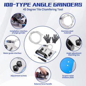 HAORESULT chamfer wheels designed for smooth tile bevels.