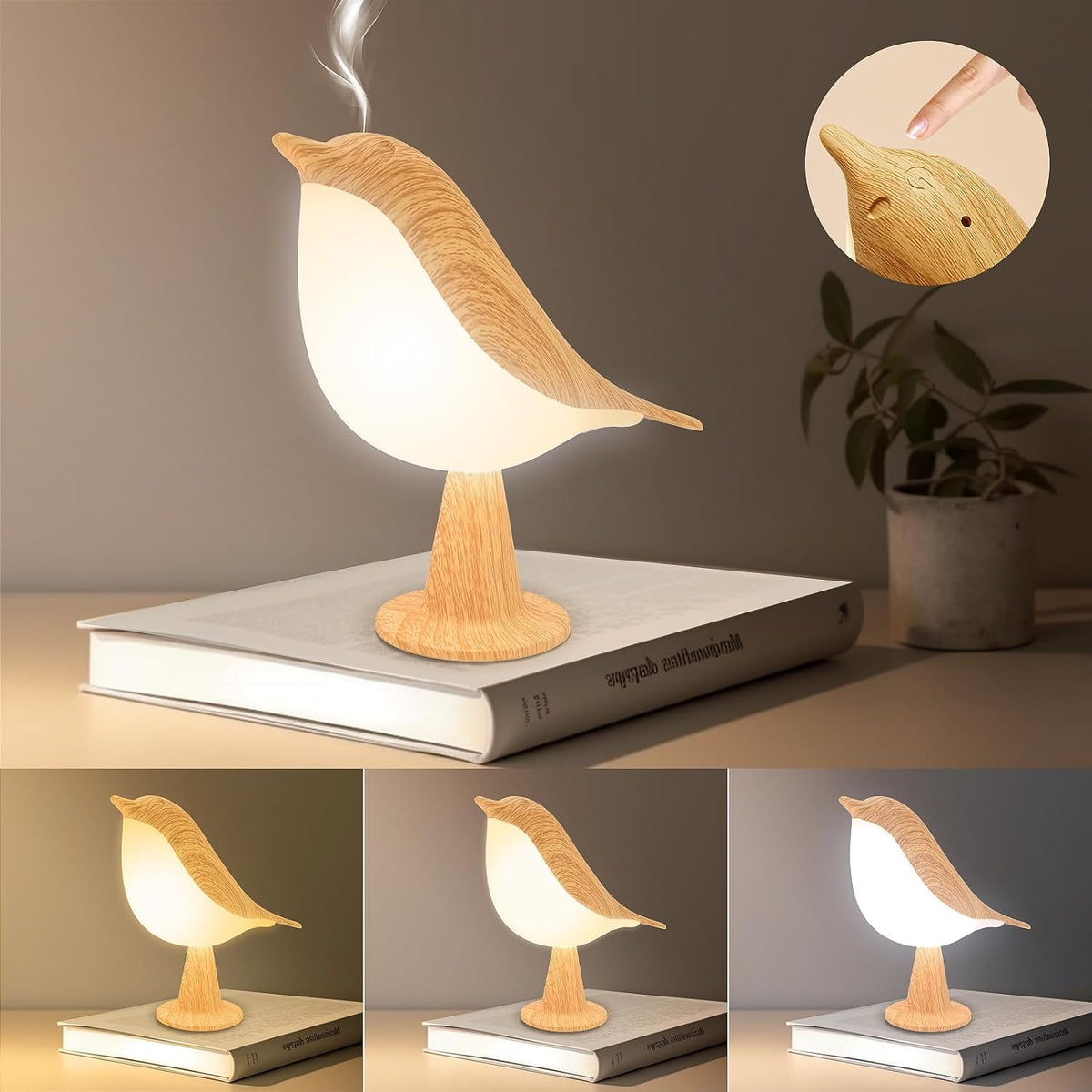 Haotao Bird Table Lamp ideal for indoor and outdoor use
