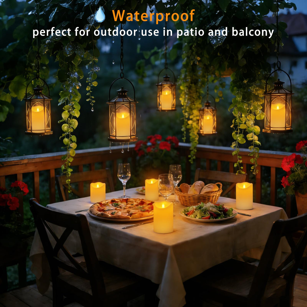 Haown 3D dual-beam flame creates a dancing shadow for cozy evenings.