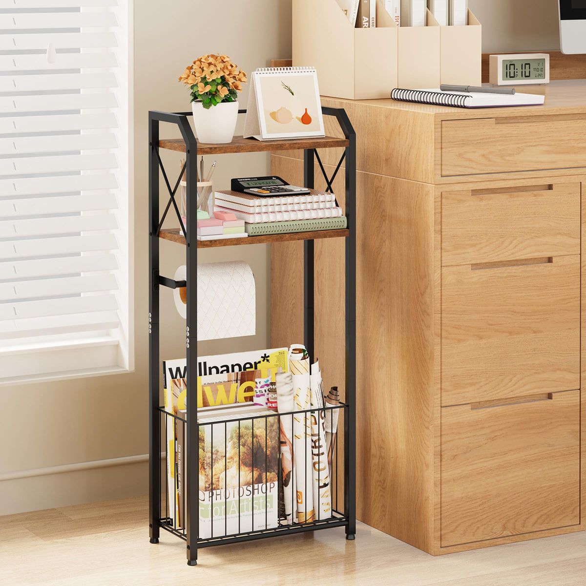 HapiRm stable crossbars and X-frame design prevent tipping for secure use.