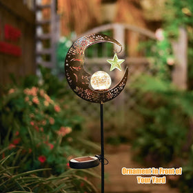Hapjoy bronze solar panel lantern for reliable daytime charging.