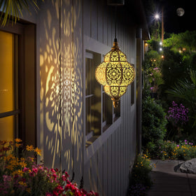 Hapjoy solar panel and switch shown for easy outdoor setup