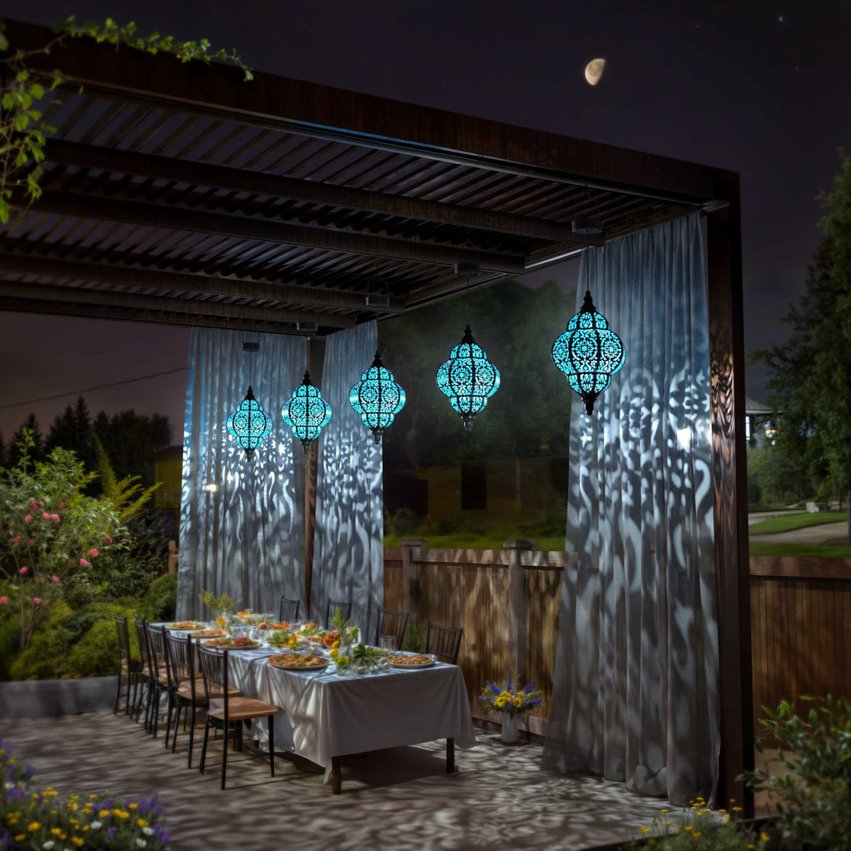 Hapjoy warm glow night light adds mood without wires.