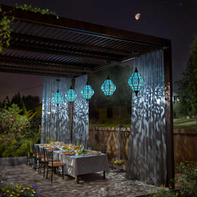 Hapjoy warm glow night light adds mood without wires.