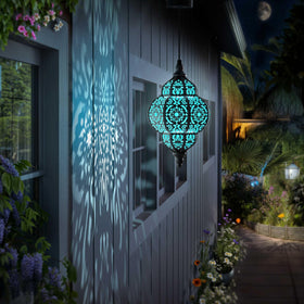 Hapjoy yard-pathway lantern creates welcoming walkways.