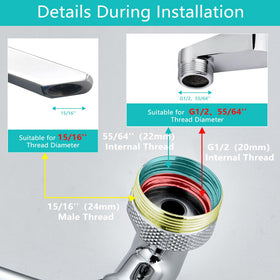 HAPPUP 1080° extender with multi-layer filter for impurity reduction and smooth flow