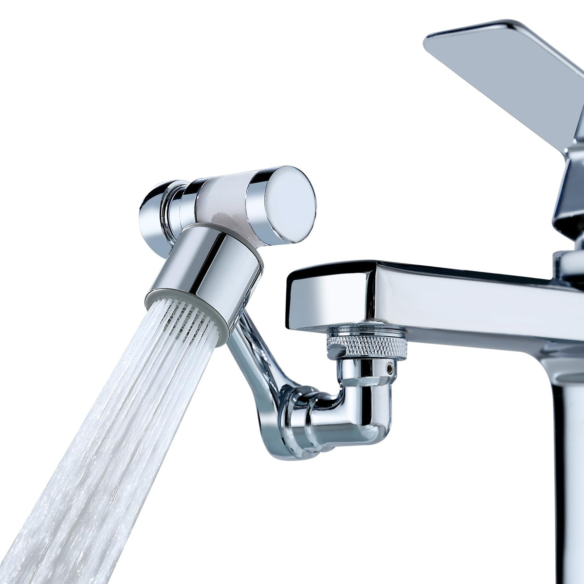 HAPPUP 1080° swivel faucet extender offering versatile reach for rinsing and filling.