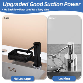 HAPPUP anti-leak design prevents backflow after idle periods
