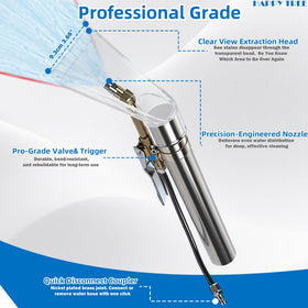Happy Tree extractor kit converts a vacuum into a powerful spot cleaner.