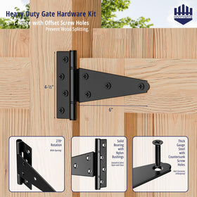 HAPPYGATE self-locking latch close-up for secure, easy gate closing