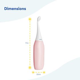 HappyPo postpartum care in rose with gentle rinse for sensitive areas