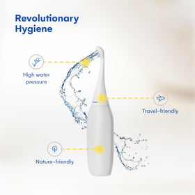 HappyPo replaces wet wipes for sustainable, water-based cleansing at home or travel.