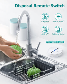 HAPYTHDA remote with 500ft range allows hands-free control from anywhere.