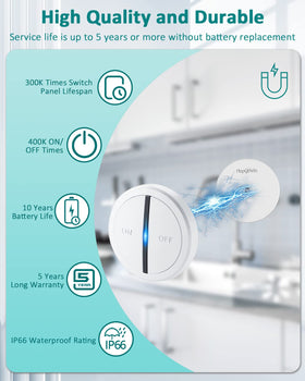 HAPYTHDA built-in safety features protect against surges and overload.