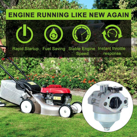 Harbot GCV190 air filter included for cleaner intake and longer life