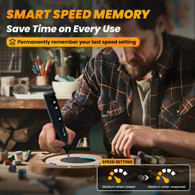 HARDELL 71 accessory kit supports sanding, polishing, engraving, and more