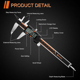 HARDELL caliper showcases precision and readability for reliable results.