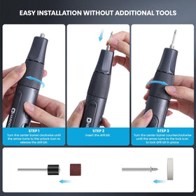 HARDELL engraving and carving tasks with ergonomic grip