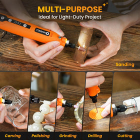 HARDELL Compact, lightweight tool ideal for on-the-go crafts.