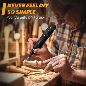 HARDELL Kit includes 61 accessories for sanding, polishing, cutting, engraving.