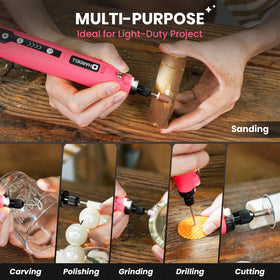 HARDELL tool with LED indicator for better visibility in tight spaces