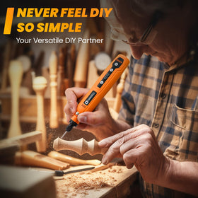 HARDELL Mini Rotary Tool with compact pen-like grip for precise control.