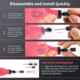 HARDELL lightweight rotary tool enables precise control in small spaces