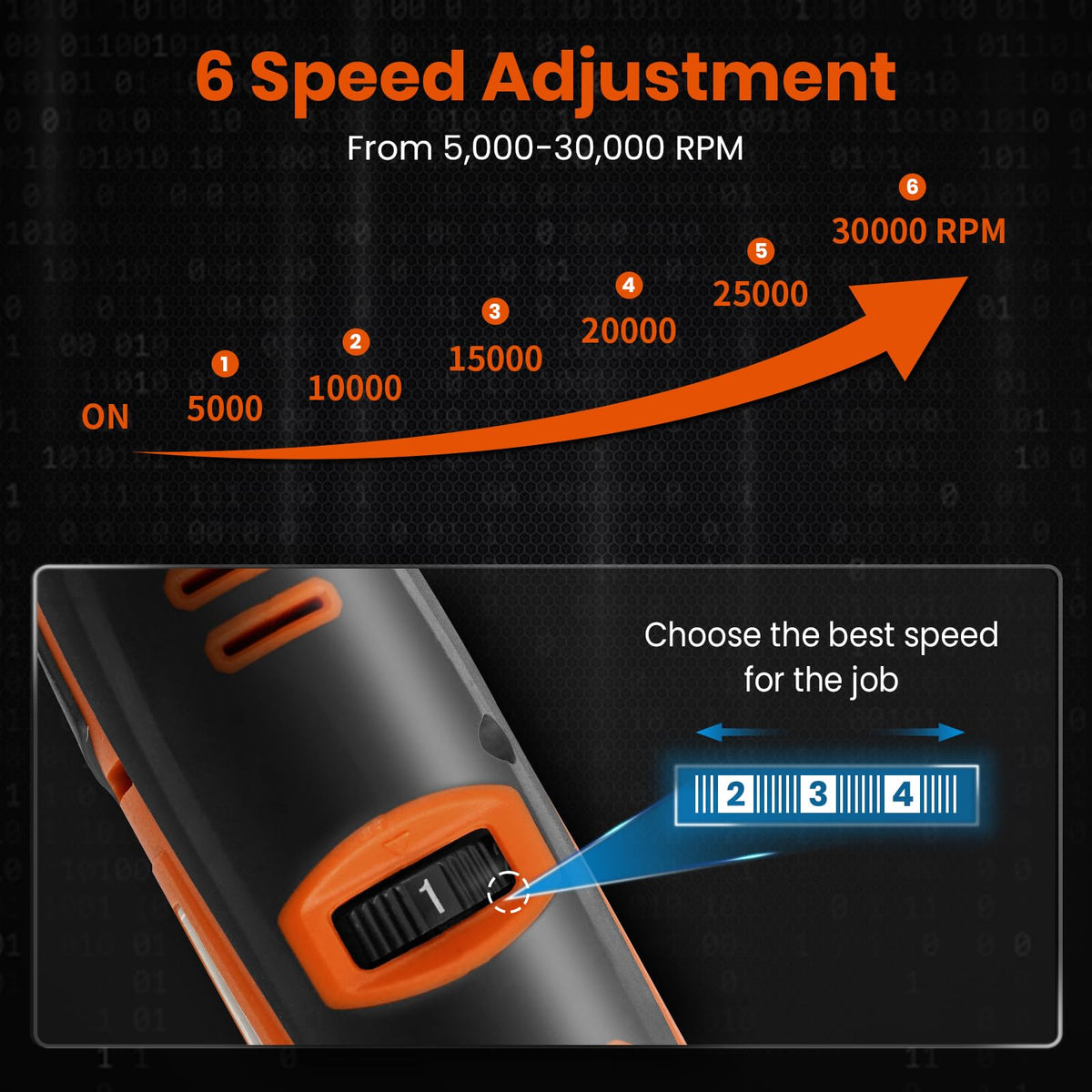 HARDELL rotary tool with attachments showcases versatility for engraving and sanding