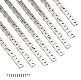 Hardow adjustable shelf bracket 40inch 8-pack for versatile shelving.