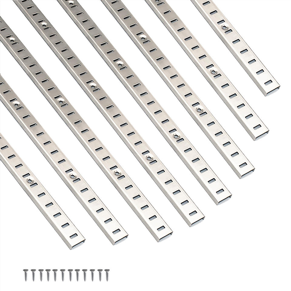 Hardow adjustable shelf bracket 40inch 8-pack for versatile shelving.
