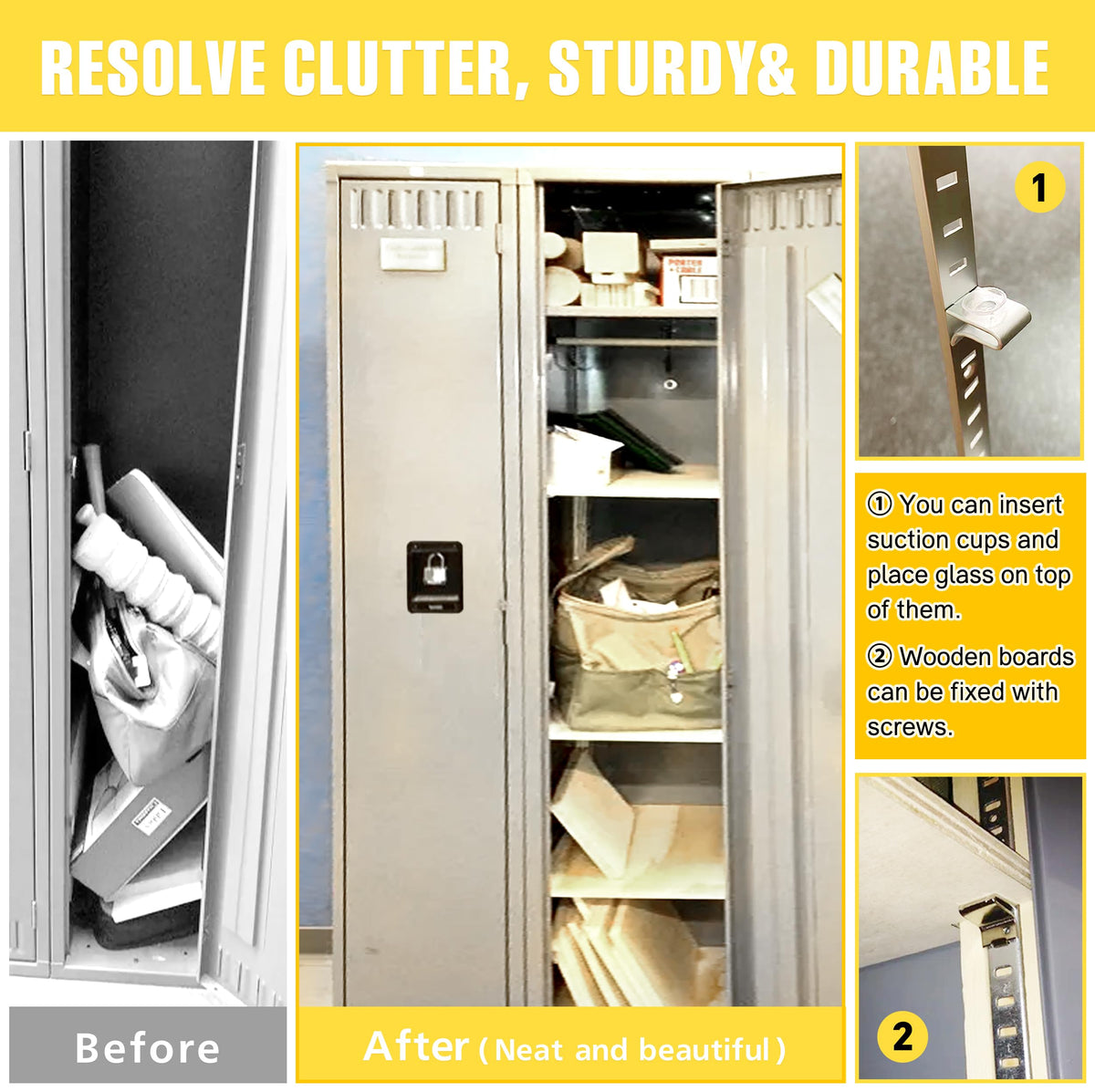 Hardow stainless steel silver finish adds durability and style.