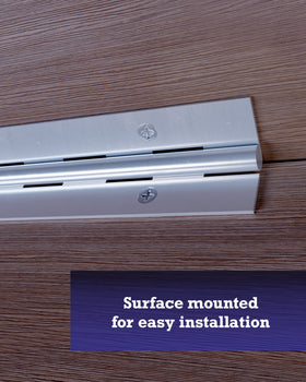 Hardware Essentials wood and metal compatibility demonstrated on cabinet and storage applications.