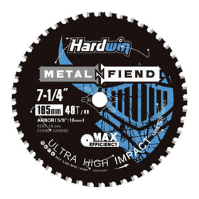 Hardwin 7-1-4 inch blade for universal 5/8 inch arbor compatibility.