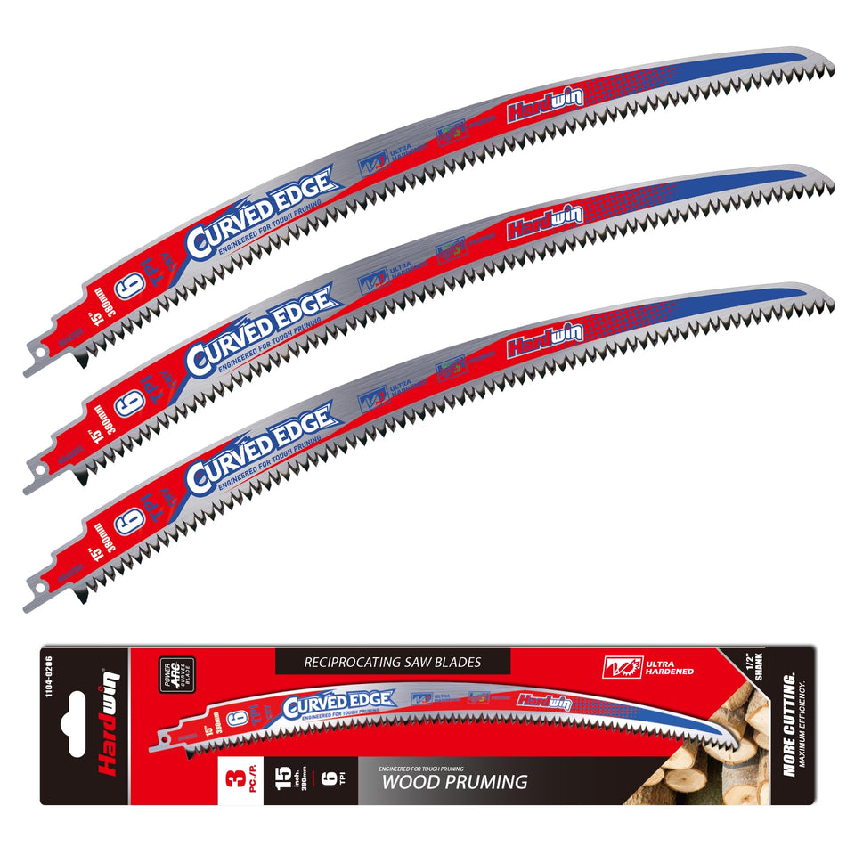 HARDWIN arc cutting edge geometry blade delivering smooth cuts with less binding