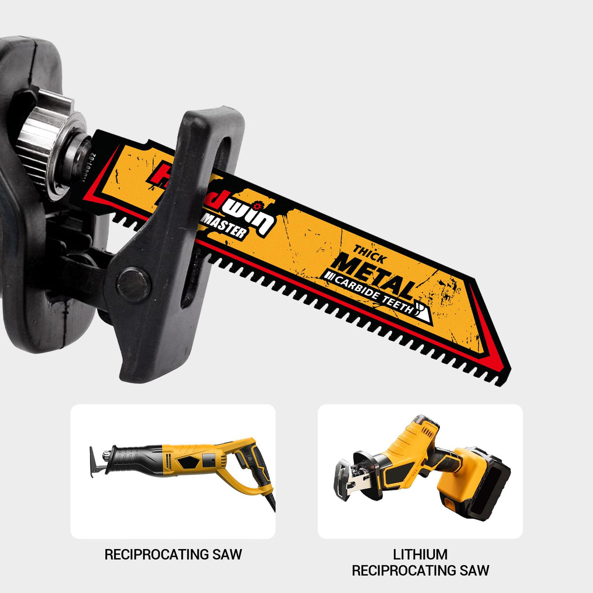 HardWin blades packaging of the 3-pack ready for job sites.