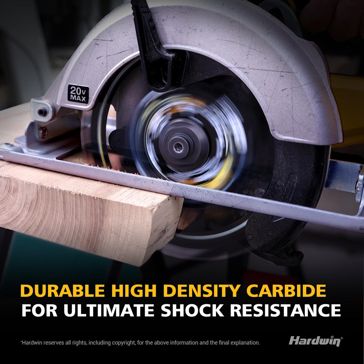 Hardwin ultra-thin kerf 1-5 mm reduces waste and improves edge quality.