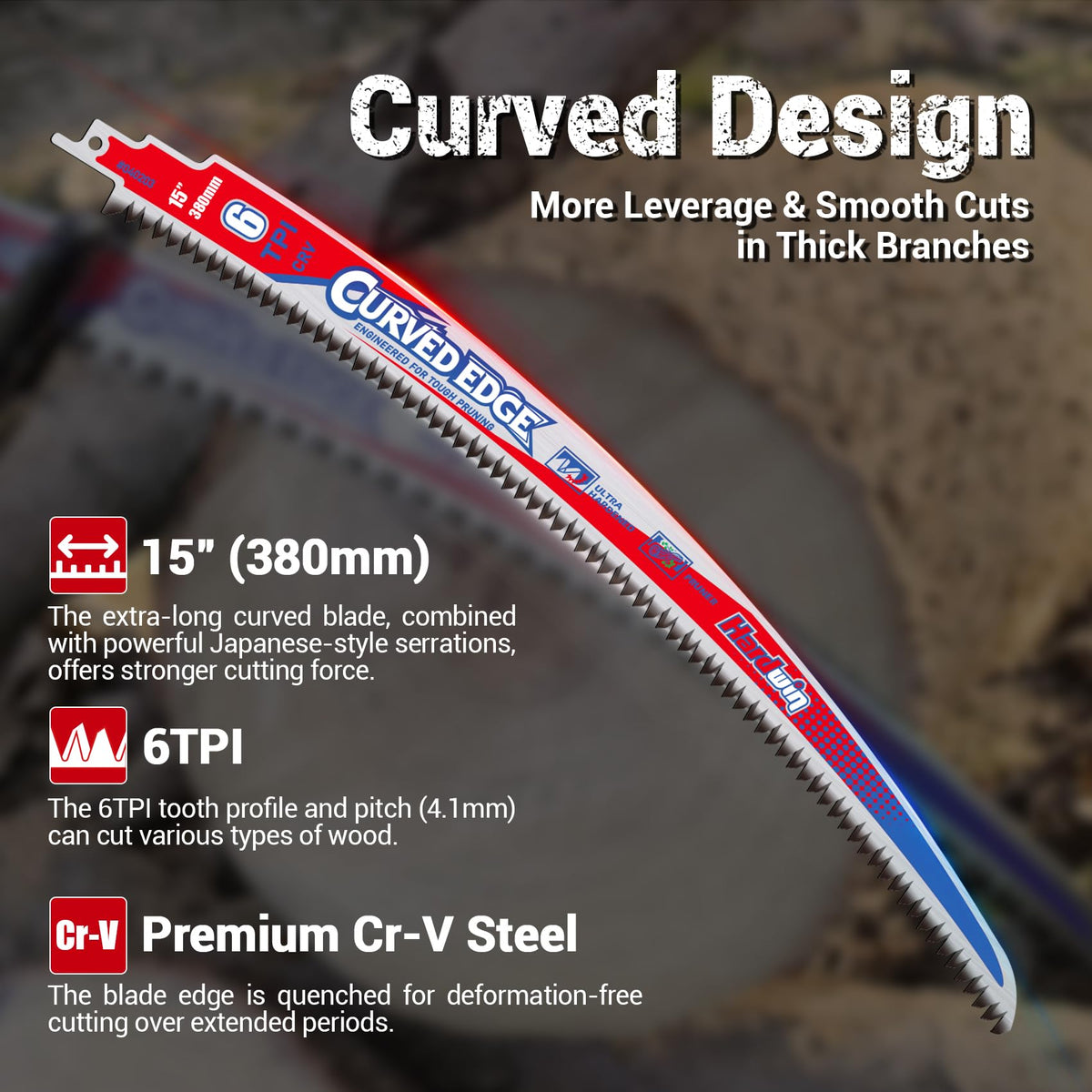 HARDWIN universal shank compatibility fits major brands like DeWalt and Makita