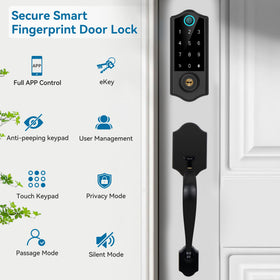HARFO app-controlled door lock for remote management