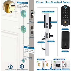 HARFO left/right door direction setting for versatile installation