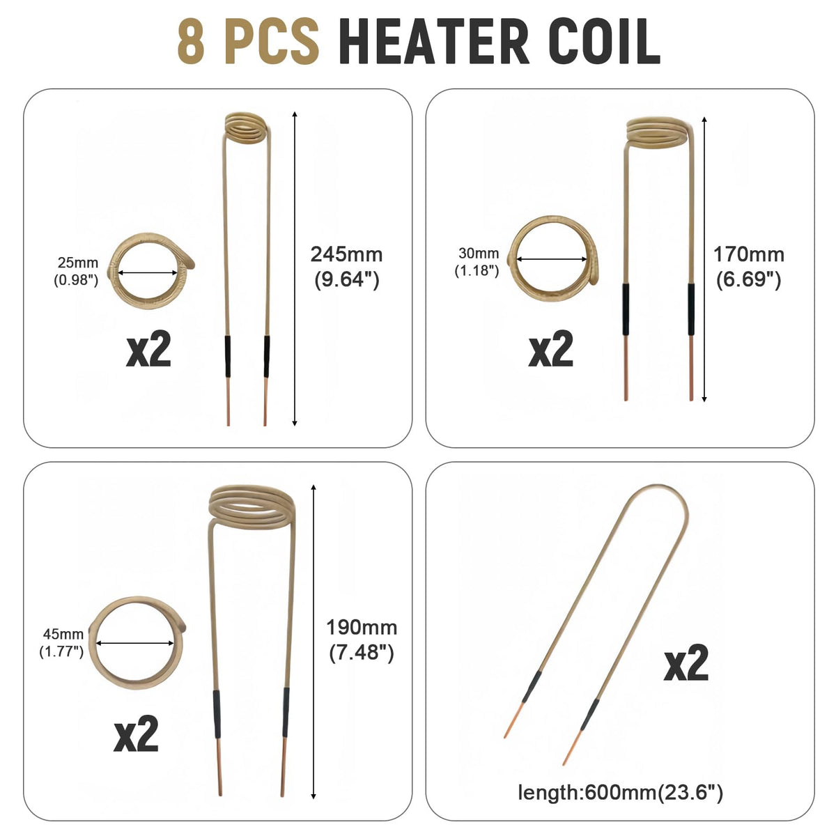 Harsire compact professional induction kit ready for on-the-go use