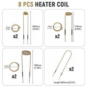 Harsire compact professional induction kit ready for on-the-go use