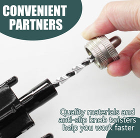 HARSKIYER automatic spring-loaded mechanism for quick setup