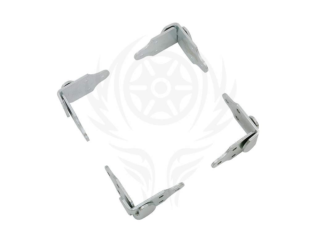 Harvards Chrome gate side panel connector stabilizes trailer assemblies