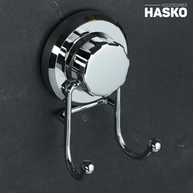 HASKO chrome finish adds modern shine to bathrooms.