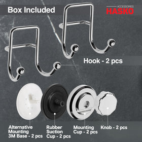 HASKO damage-free installation avoids wall damage.