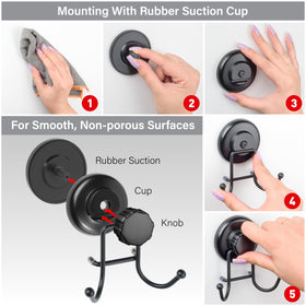 HASKO includes 3M discs to install on rough or curved surfaces.