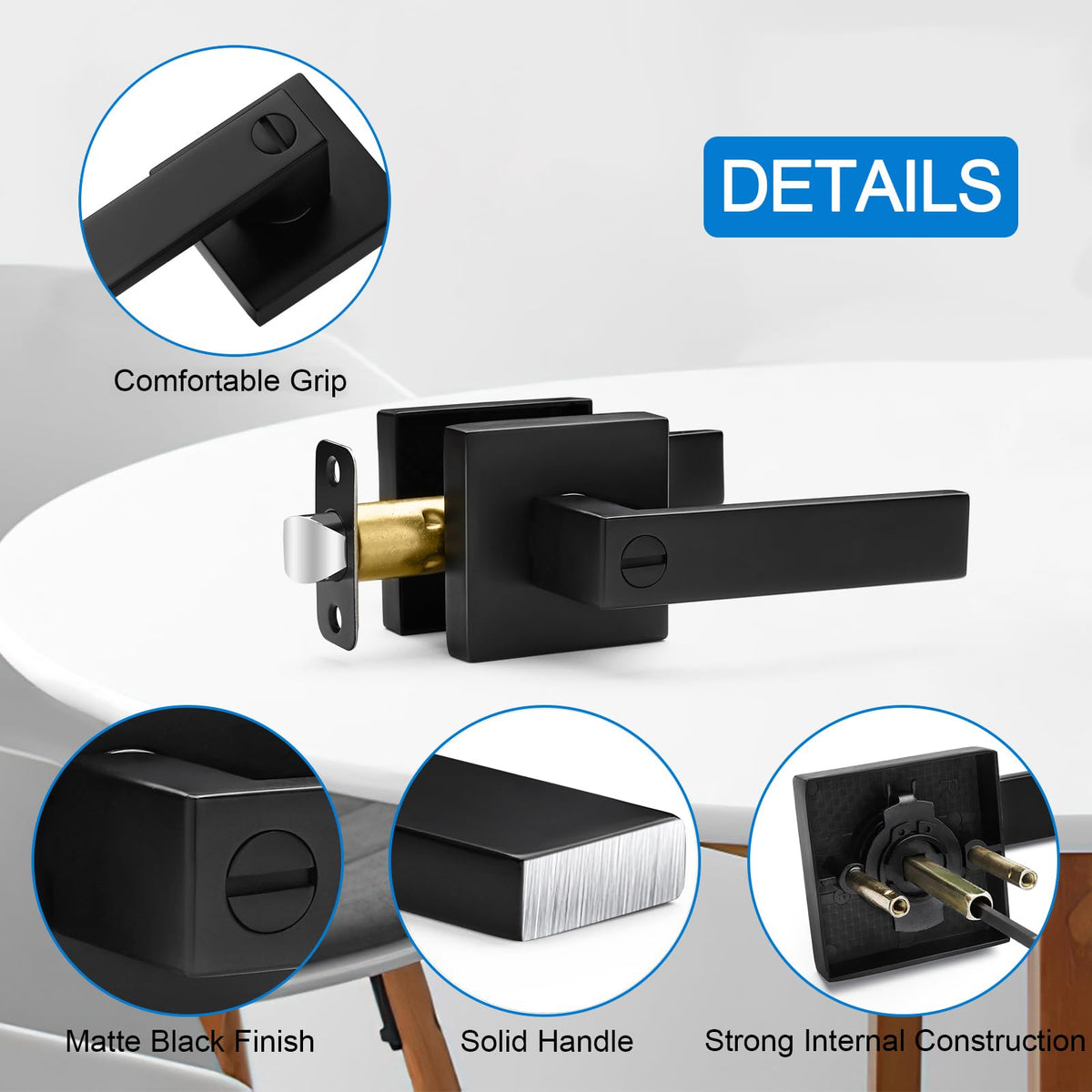 Hasmikit reversible installation guide demonstrates left or right-handed use.