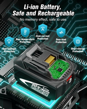 Hastia batteries compatible with Makita 18V tools